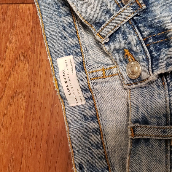 Zara Straight Leg Jeans - Picture 4 of 6
